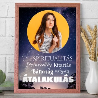 Skorpió csillagjegyes fotókollázs | MyPrintPix