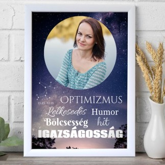 Nyilas csillagjegyes fotókollázs | MyPrintPix