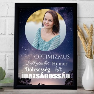 Nyilas csillagjegyes fotókollázs | MyPrintPix