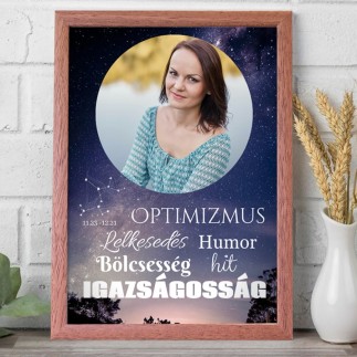 Nyilas csillagjegyes fotókollázs | MyPrintPix