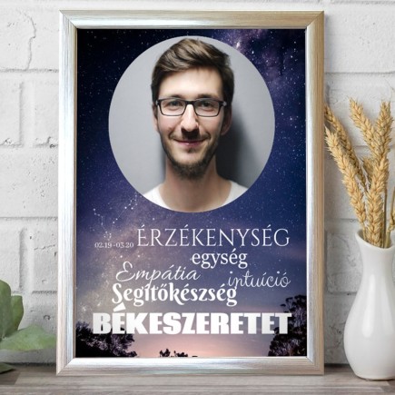 Halak csillagjegyes fotókollázs | MyPrintPix