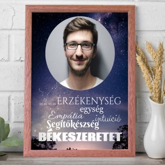 Halak csillagjegyes fotókollázs | MyPrintPix