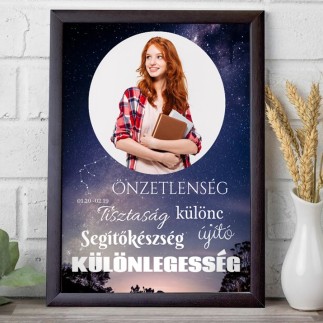 Vízöntő csillagjegyes fotókollázs | MyPrintPix