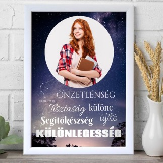 Vízöntő csillagjegyes fotókollázs | MyPrintPix