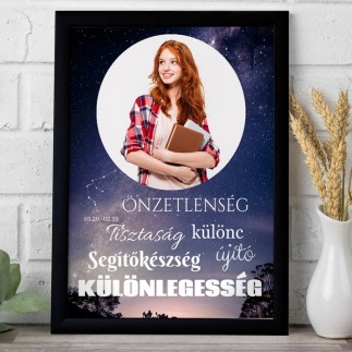 Vízöntő csillagjegyes fotókollázs | MyPrintPix