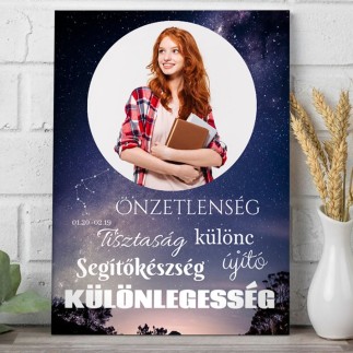 Vízöntő csillagjegyes fotókollázs | MyPrintPix