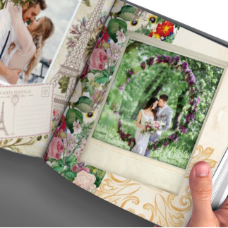 Calipso esküvői album saját fotókkal | MyPrintPix