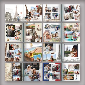 I love Paris fotókönyv párizsi élményekhez | MyPrintPix