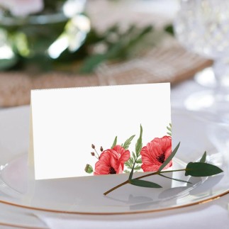 Poppy esküvői ültetőkártya | MyPrintPix