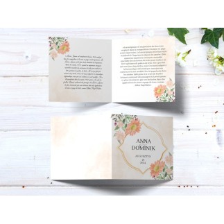 Keletra esküvői meghívó | MyPrintPix
