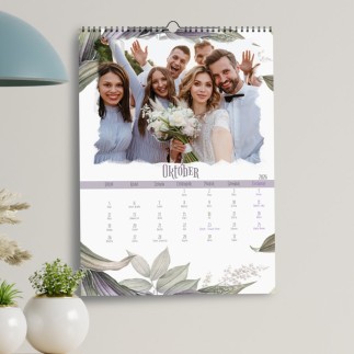 Colette esküvői naptár saját fotókkal | MyPrintPix