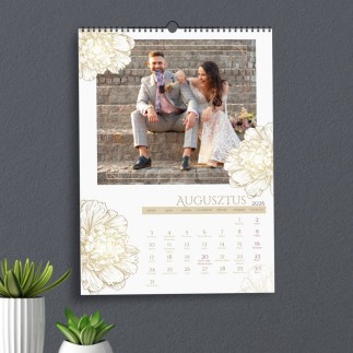 Marry esküvői fényképes naptár | MyPrintPix