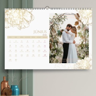Marry esküvői fényképes naptár | MyPrintPix