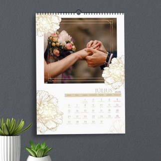 Marry esküvői fényképes naptár | MyPrintPix