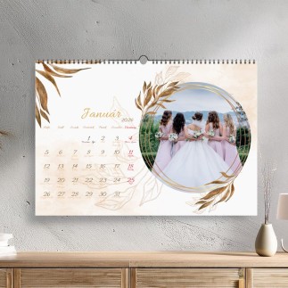 Amy esküvői fényképes naptár | MyPrintPix
