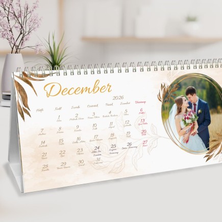 Amy esküvői naptár saját fotókkal | MyPrintPix