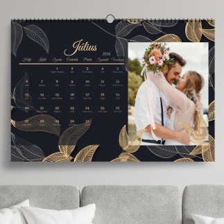 Stella fényképes naptár esküvőre | MyPrintPix