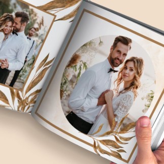 Amye prémium esküvői fotókönyv | MyPrintPix
