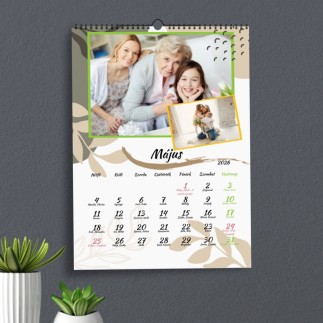 My Family családi fényképes naptár | MyPrintPix