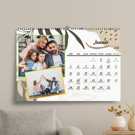 My Family naptár családi emlékekhez | MyPrintPix