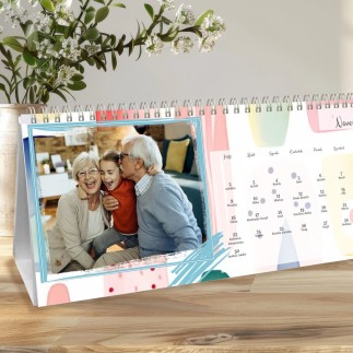 Vilhelmina A3 álló családi fényképes naptár | MyPrintPix