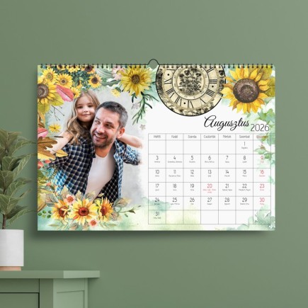 Alfie fényképes családi naptár | MyPrintPix