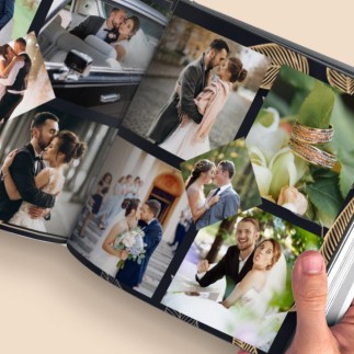Stella egyedi esküvői fotókönyv | MyPrintPix