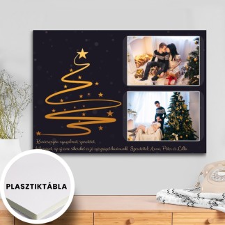 Modern Karácsonyi Üdvözlet karácsonyi fotókollázs | MyPrintPix