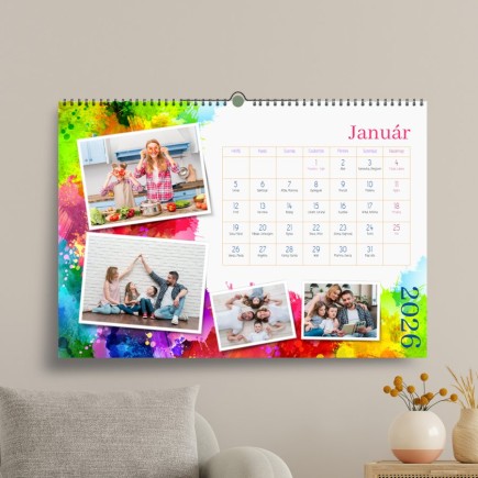 Klara fényképes naptár családoknak | MyPrintPix