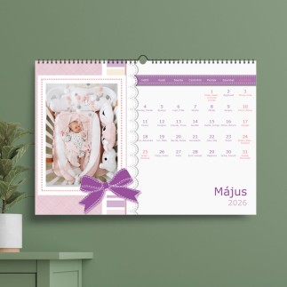 Bina családi naptár fotókkal | MyPrintPix