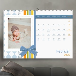 Bino fényképes családi naptár | MyPrintPix