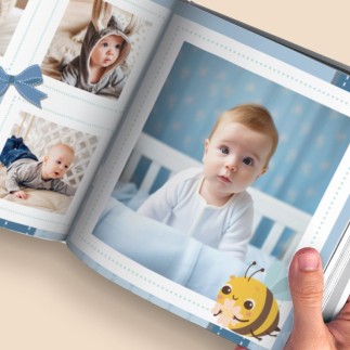 Erik babafotókönyv babás pillanatokhoz | MyPrintPix