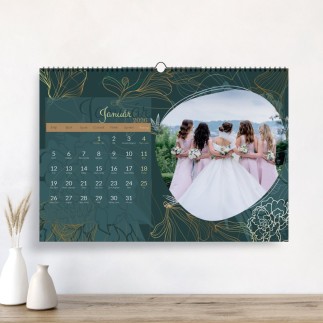 Art Deco naptár saját fotókkal | MyPrintPix