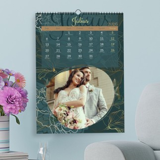Art Deco naptár családi emlékekhez | MyPrintPix