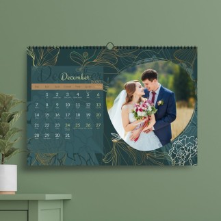 Art Deco naptár családi emlékekhez | MyPrintPix