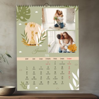 Giraph családi naptár fotókkal | MyPrintPix