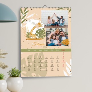 Giraph családi naptár fotókkal | MyPrintPix