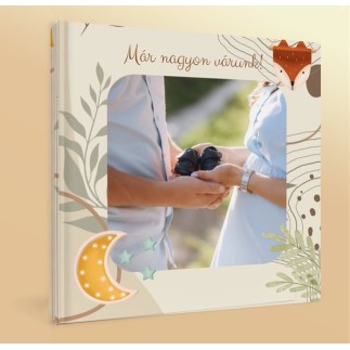 Már nagyon várunk babaváró fotókönyv | MyPrintPix