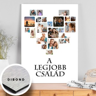 Köszöntő - Család családi fotókollázs | MyPrintPix