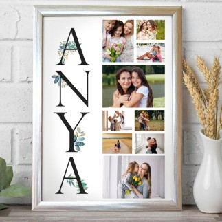 Köszöntő - Anya anyák napi fotókollázs | MyPrintPix