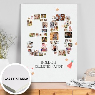 Köszöntő - 30 születésnapi fotókollázs | MyPrintPix