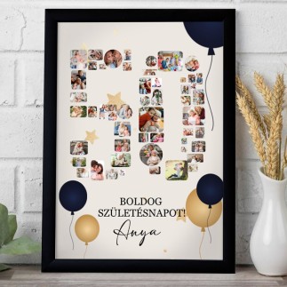 Köszöntő - 50 születésnapi fotókollázs | MyPrintPix