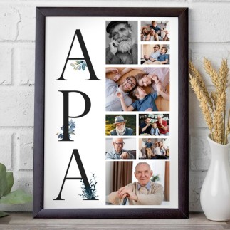 Köszöntő - Apa apák napi fotókollázs | MyPrintPix