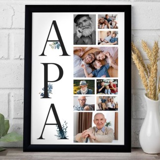 Köszöntő - Apa apák napi fotókollázs | MyPrintPix