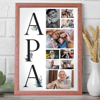 Köszöntő - Apa apák napi fotókollázs | MyPrintPix