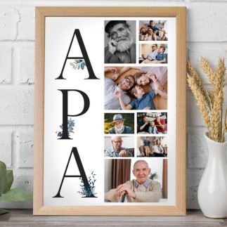 Köszöntő - Apa apák napi fotókollázs | MyPrintPix