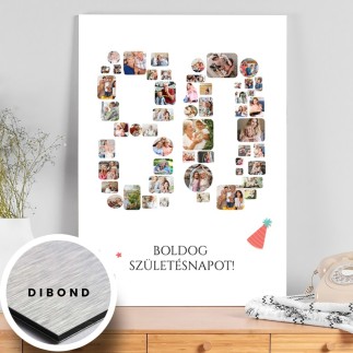 Köszöntő - 80 születésnapi fotókollázs | MyPrintPix