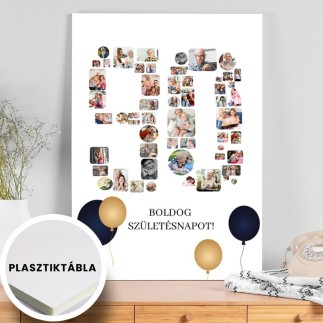 Köszöntő - 90 születésnapi fotókollázs | MyPrintPix