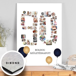 Köszöntő - 90 születésnapi fotókollázs | MyPrintPix