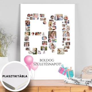 Köszöntő - 60 születésnapi fotókollázs | MyPrintPix